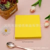 【 In Stock 】25cm*25cm single-color double-layer printed tissues, printed napkins, creative tissues, facial tissues details Picture